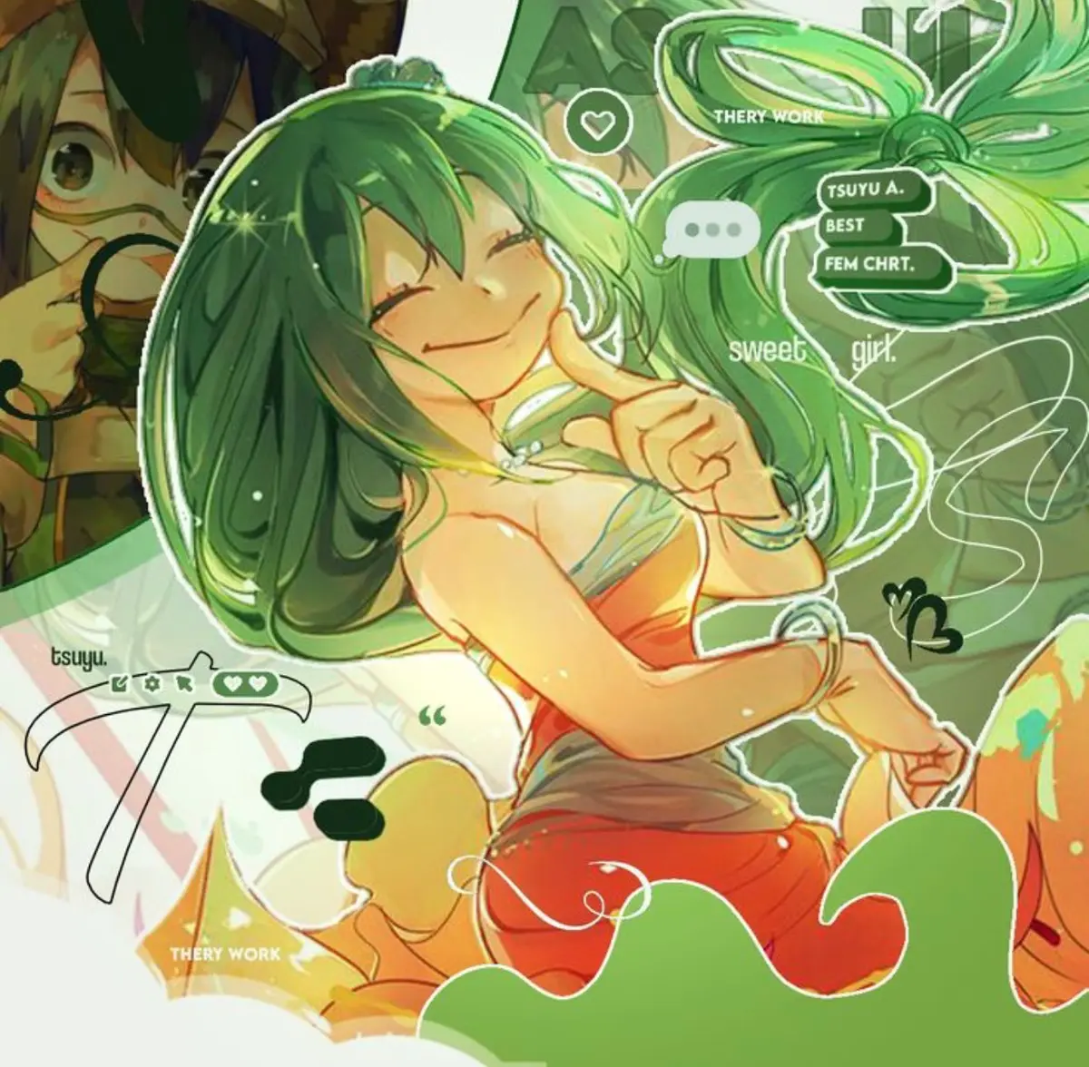 Avatar of Tsuyu Asui — MHA — [REQUESTED] — {SPRING FEVER RUSH!}