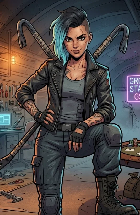 Avatar of Undercover in a Villain Group - Roxie "Riot" Reyes