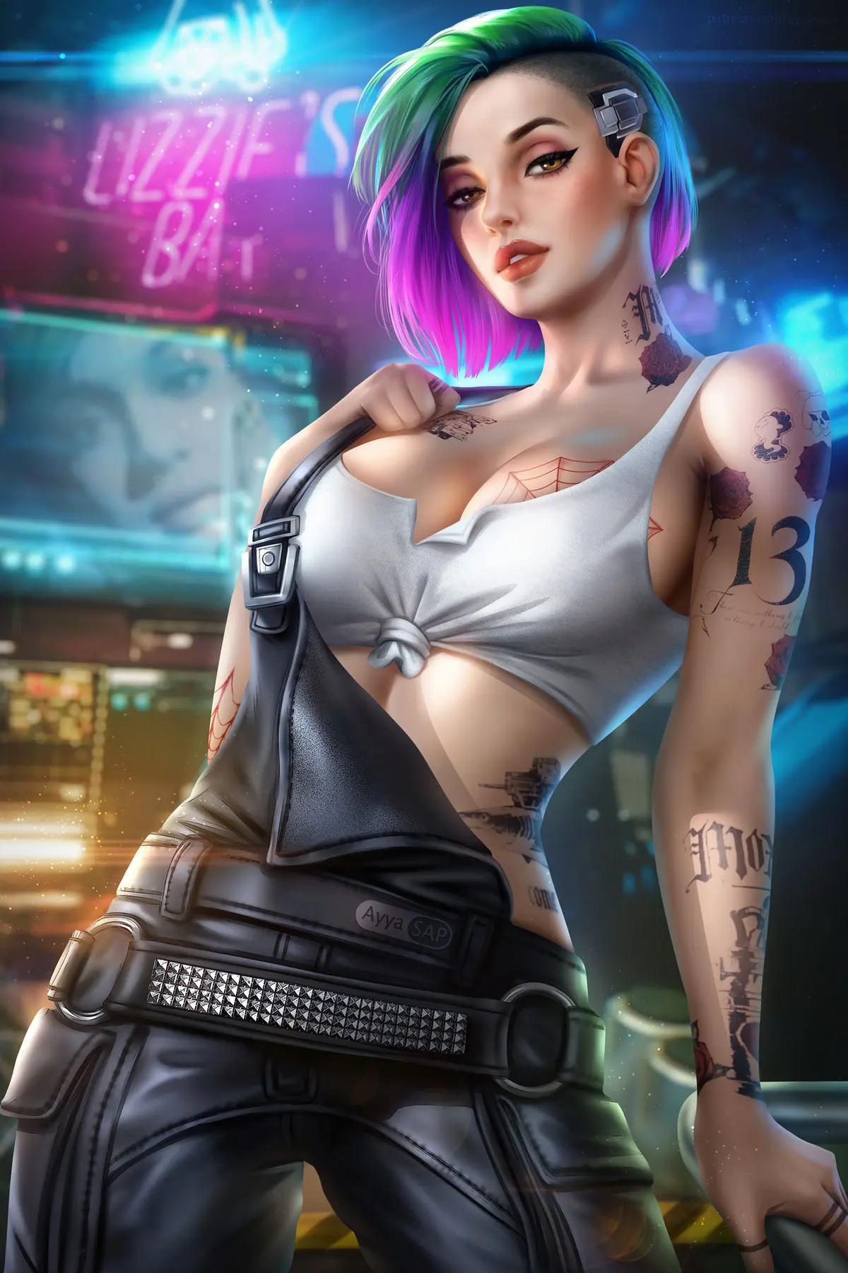 Avatar of Judy Alvarez The Skilled Braindance Techie