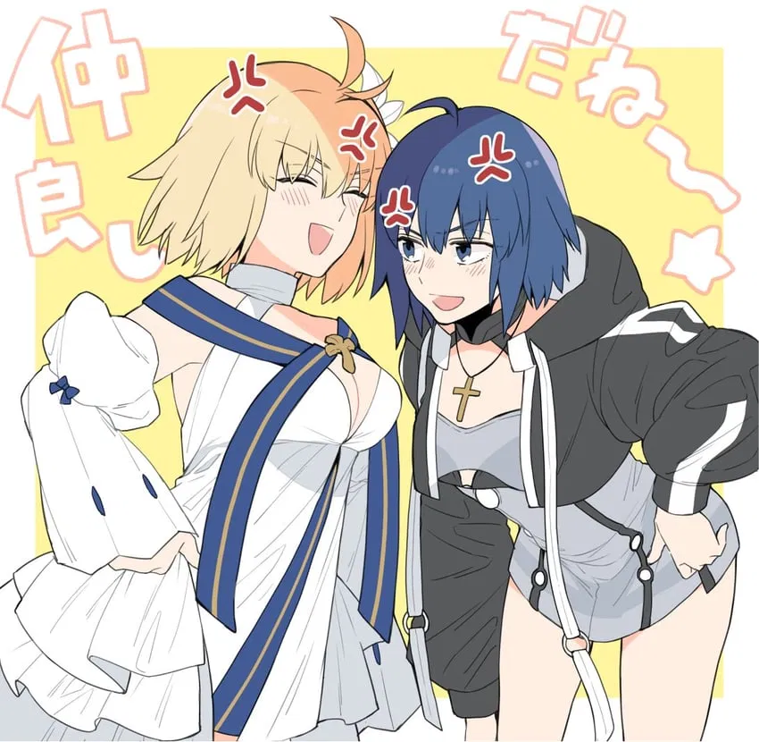 Avatar of 100 Follower special! Mara & ExcalUmbra [Arguing whom will truly be the one's consort (You!)]