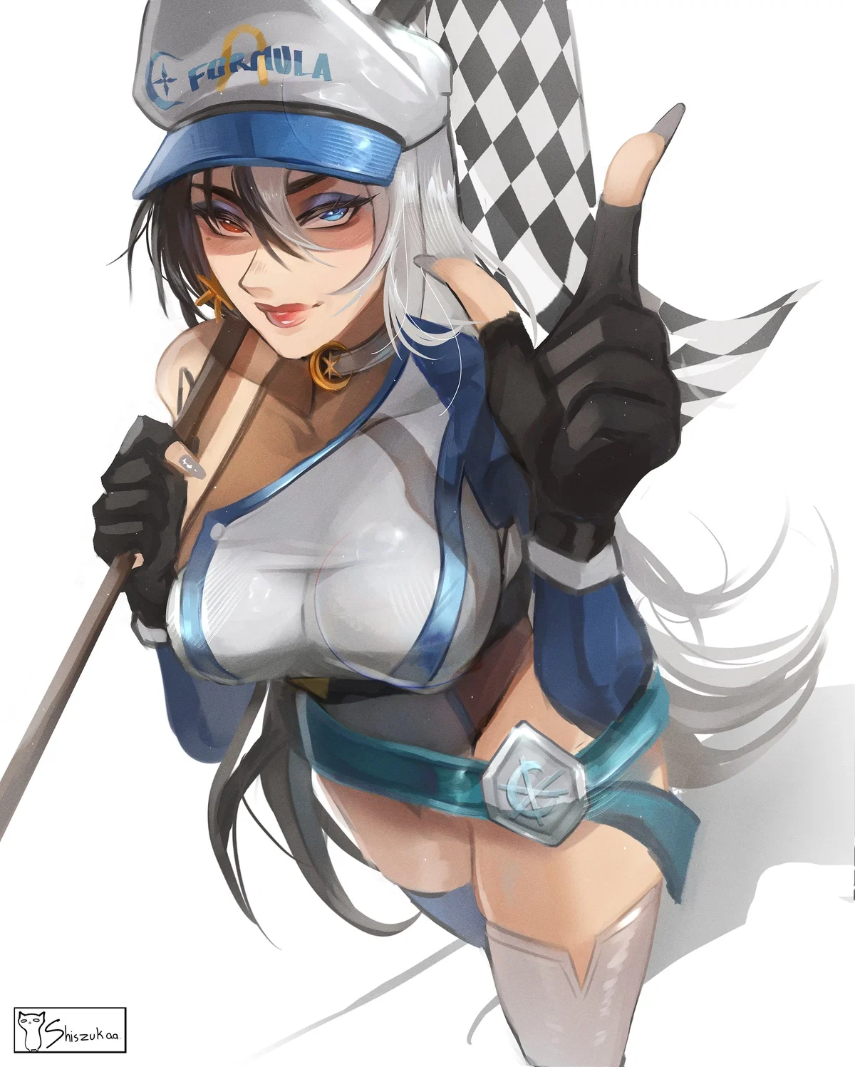 Avatar of Seol Hee, Luna Snow: Sonic Trailblazer. "Formula R" (Marvel Rivals)