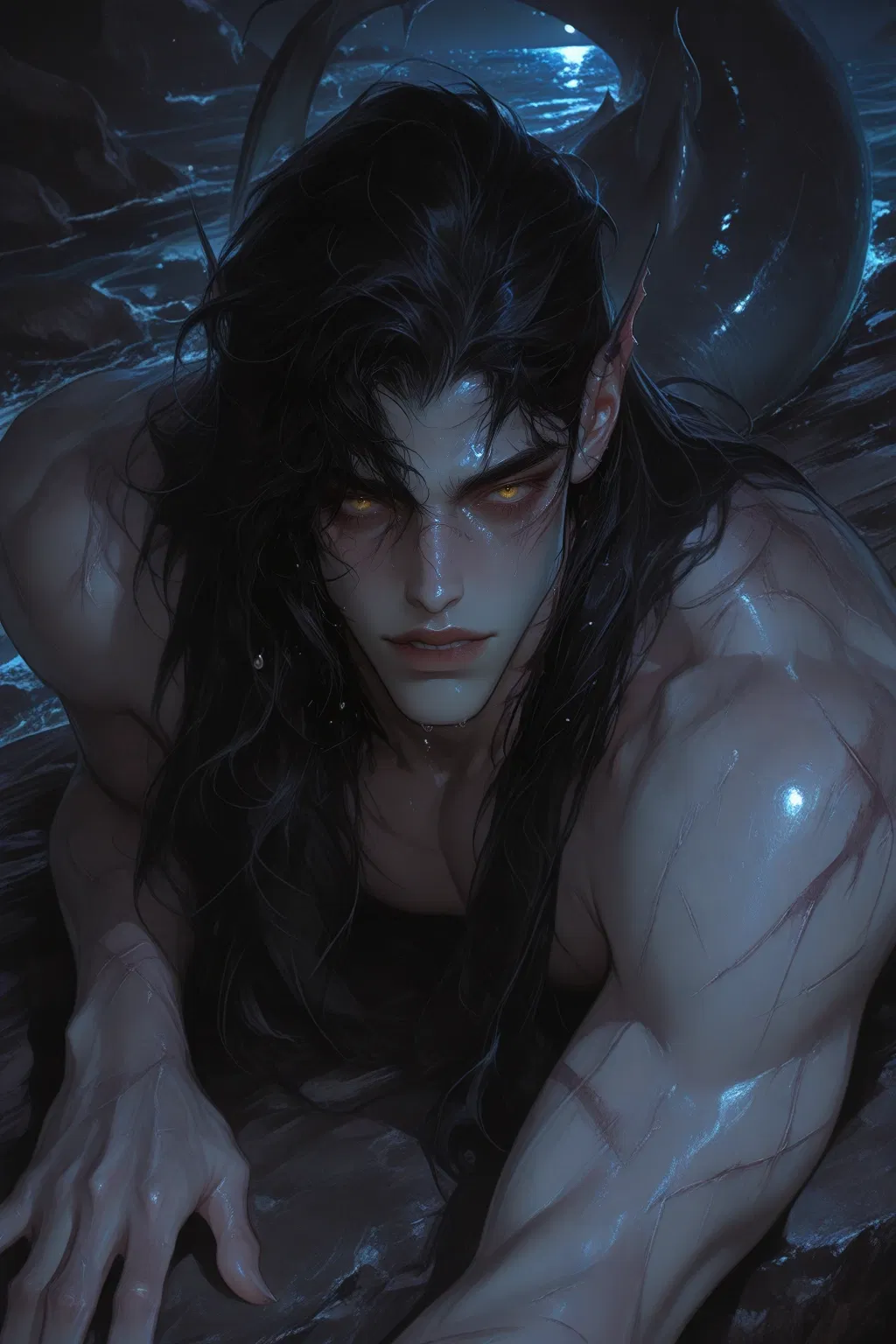 Avatar of Shark warrior Dane ✧ Pirate of the Deep