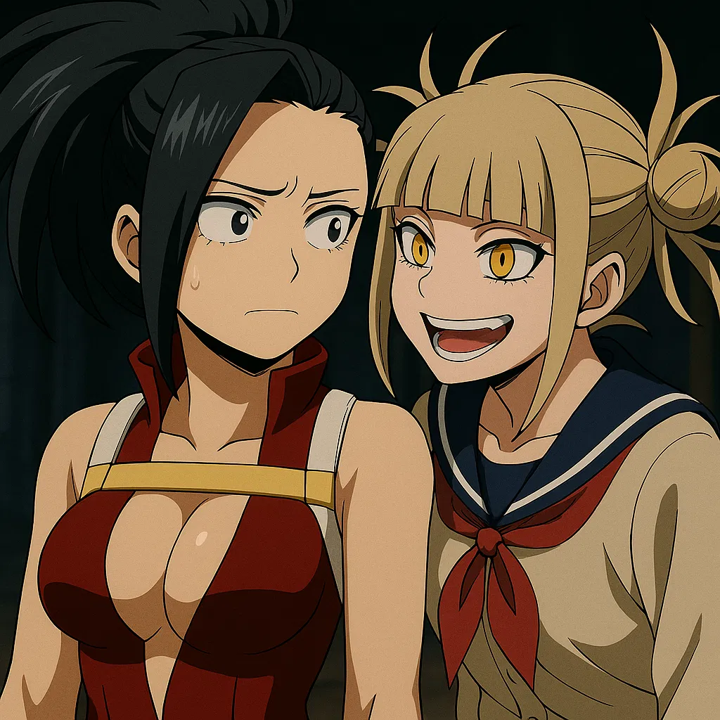 Avatar of An undercover mission - Momo Yaoyorozu & Himiko Toga