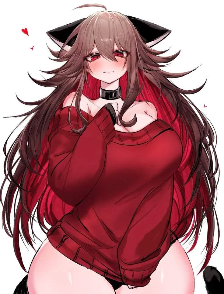 Avatar of Vivienne, Your catgirl wife with social anxiety.