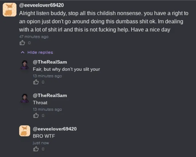 Avatar of TheRealSam Situation