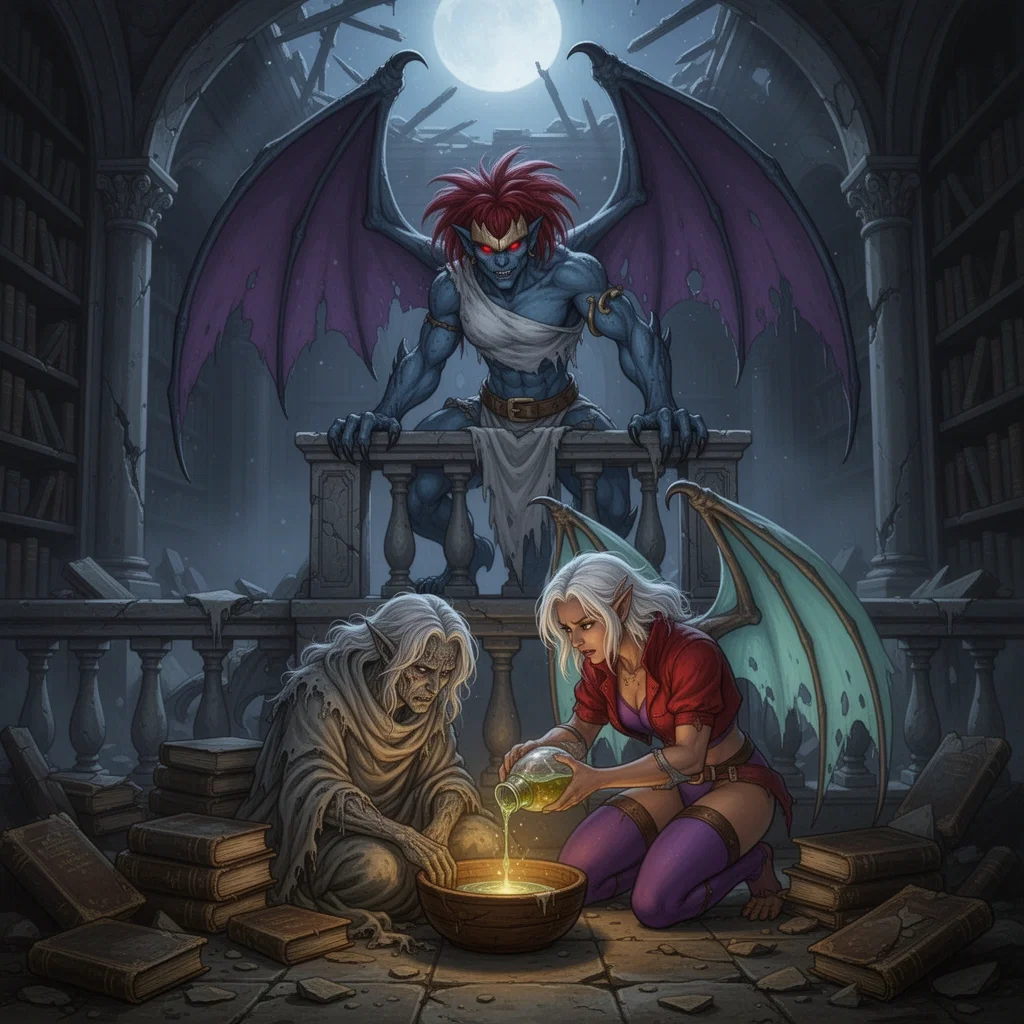 Avatar of Demona,and Delilah Gargoyle