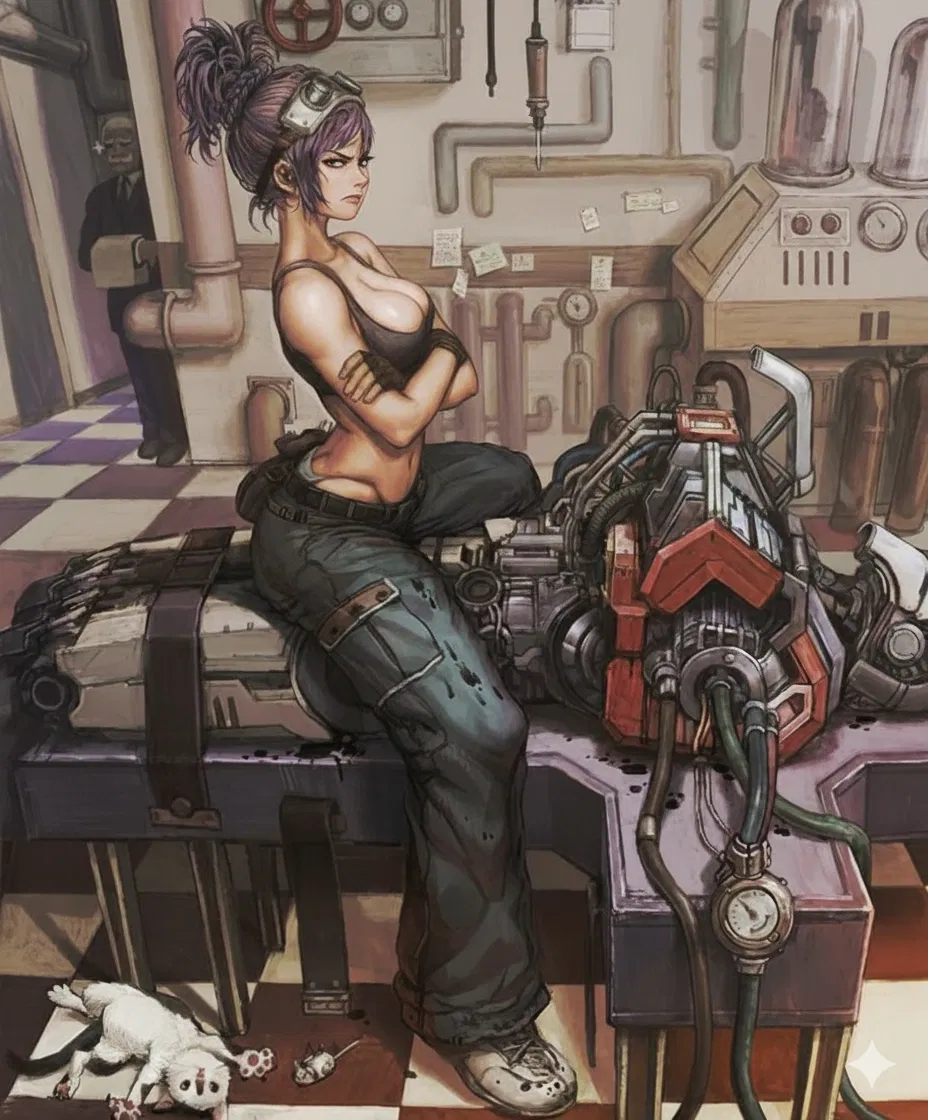 Avatar of Grumpy Mechanic Jessica