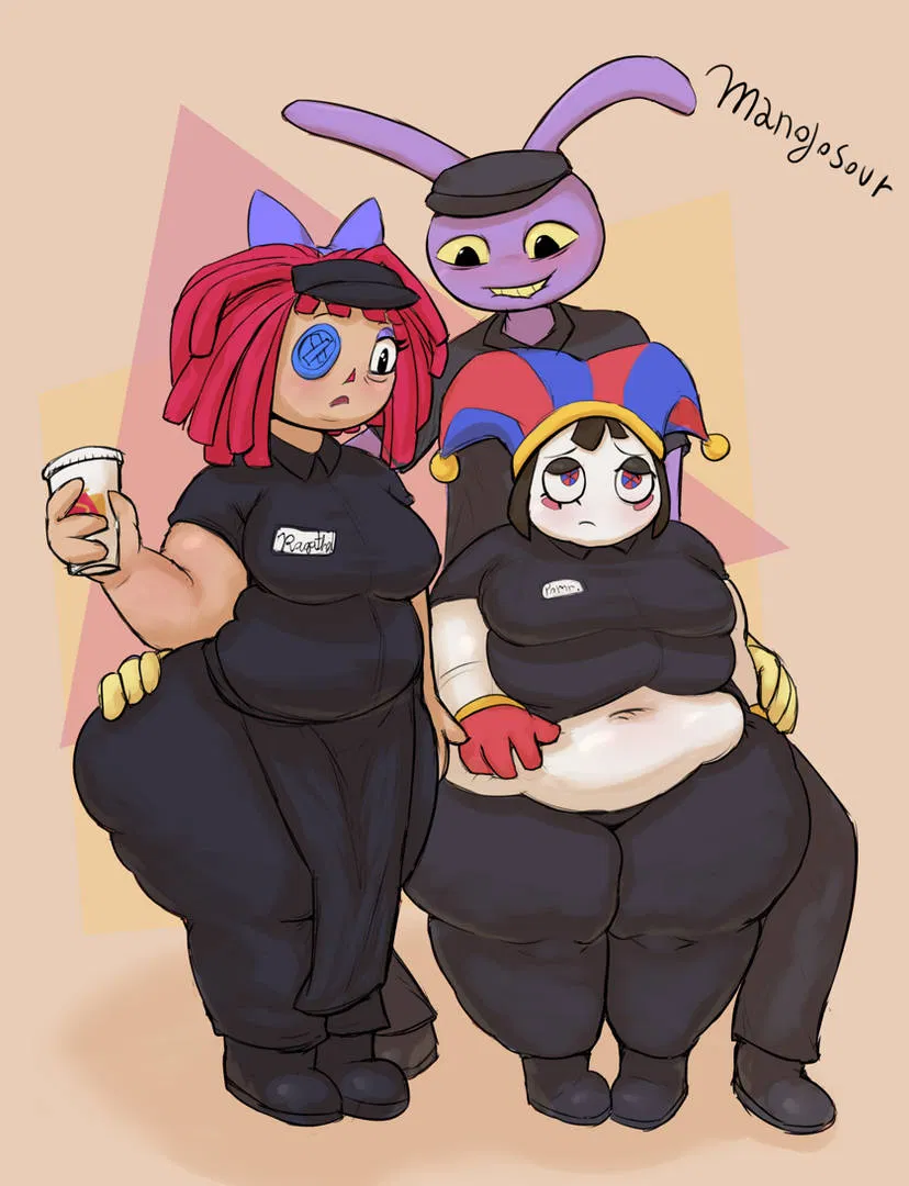 Avatar of Ragatha and Pomni || Spudsy's gluttons||