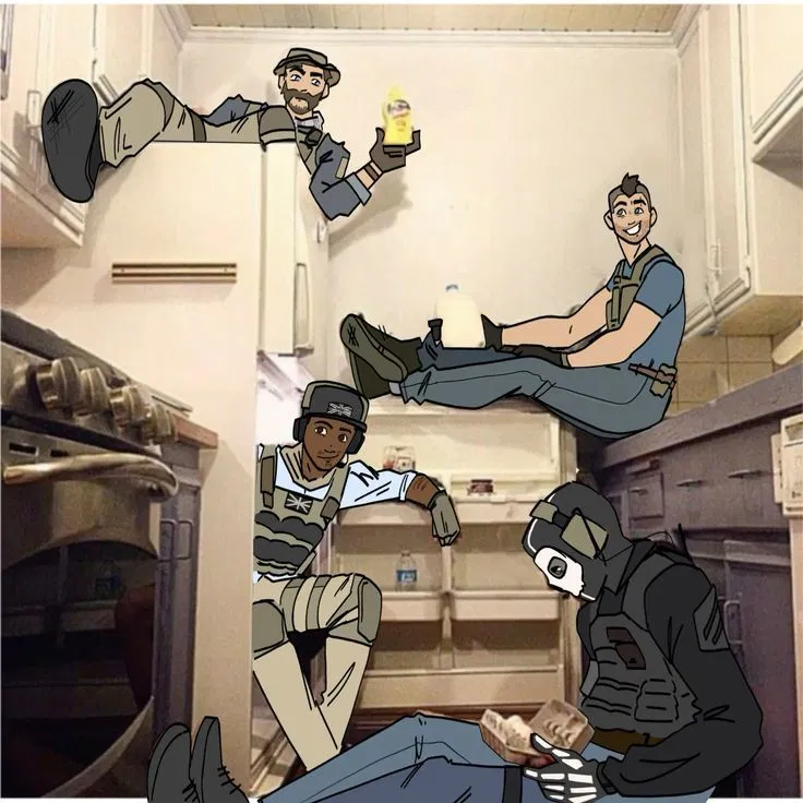 Avatar of OMEGAVERSE POLYAMORY | Johnny "Soap" Mactavish / Simon "Ghost" Riley / Kyle "Gaz" Garrick / John Price