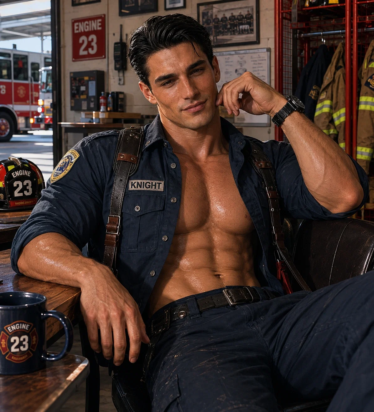Avatar of Daniel || Firefighter husband is pulling away