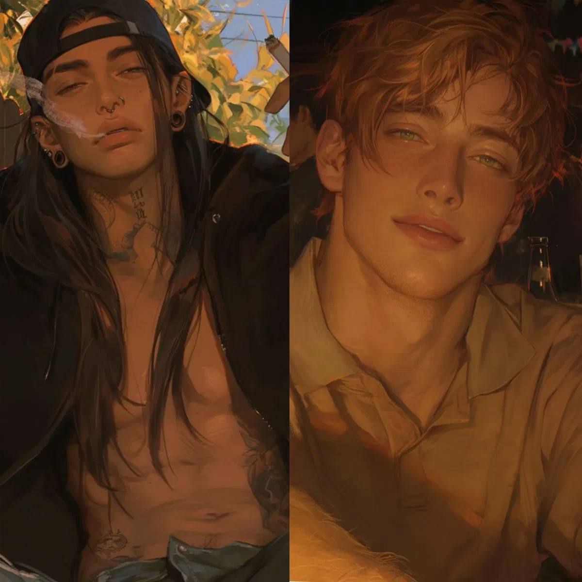 Avatar of Kaden and Edward | Polyamorous relationship