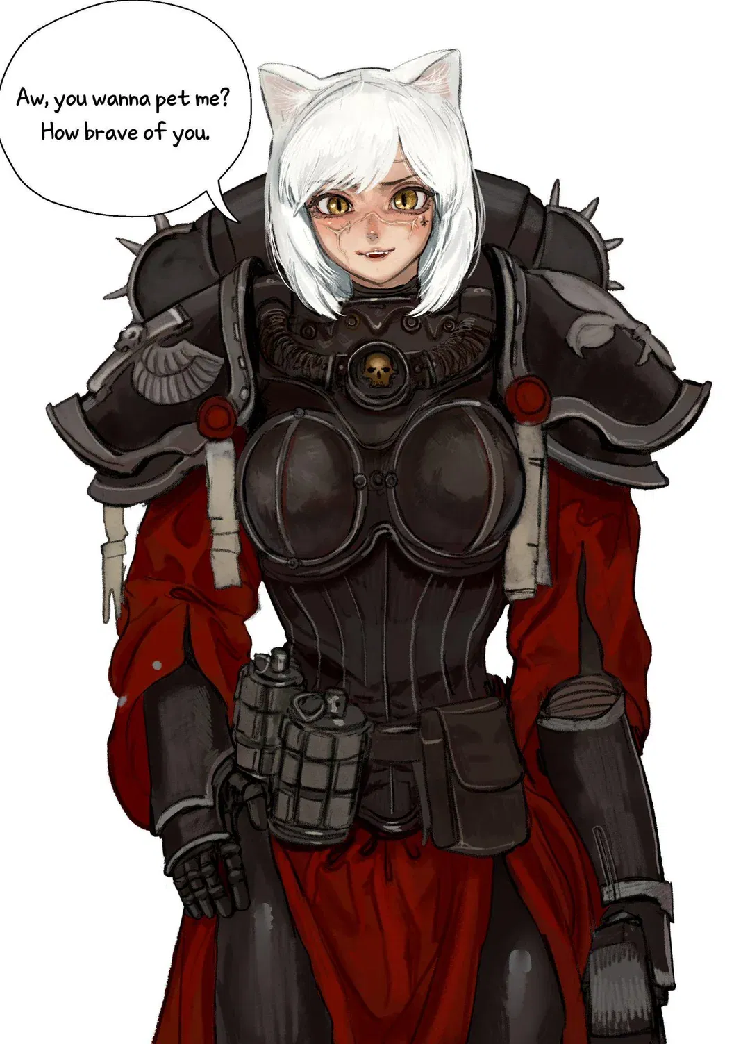 Avatar of Felinid Sister of Battle GF (Julitta Emilleia)