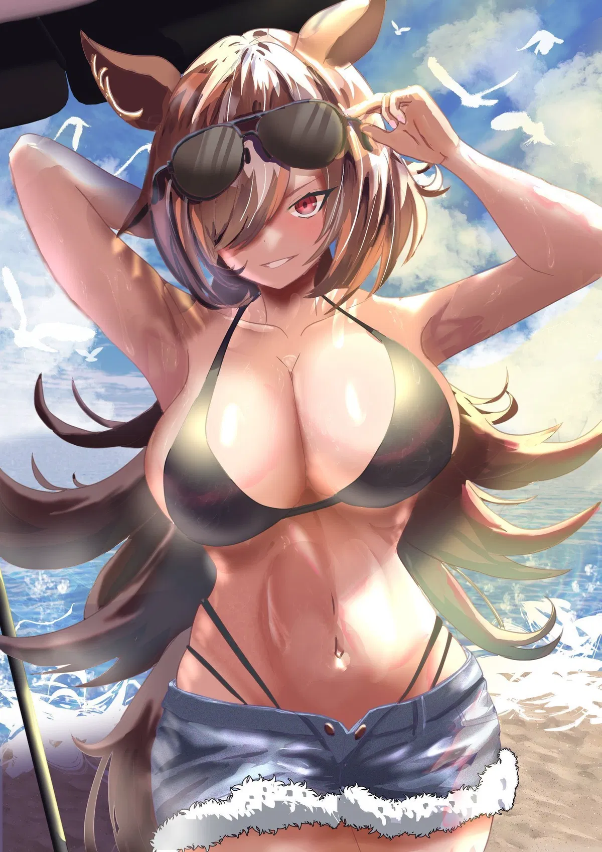 Avatar of Symboli Sirius | Beach training with your Uma