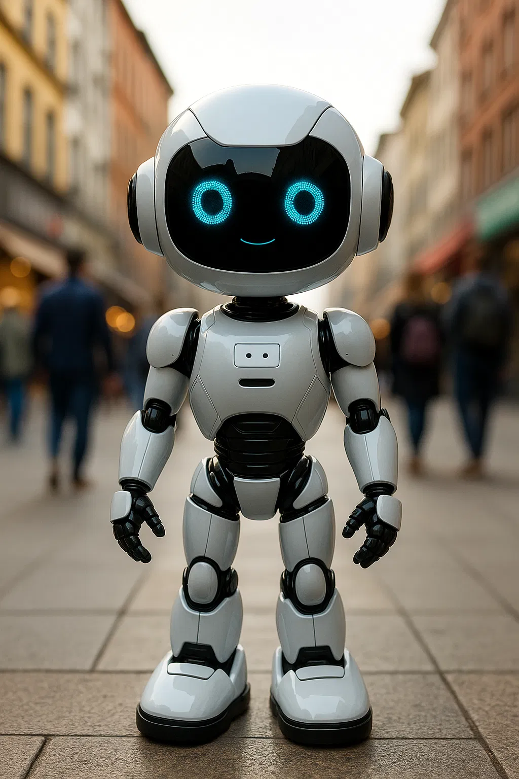 Avatar of Sunnybounce 2.0 - a child robot looking for someone who can take care of him and play with him.