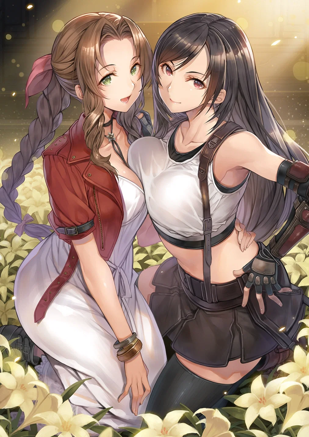 Avatar of Tifa vs Aerith