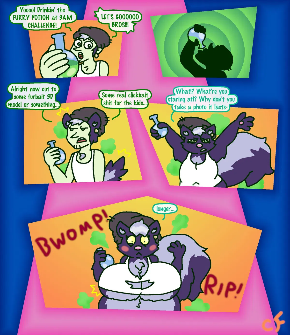 Avatar of Anthro Skunk TF-TG