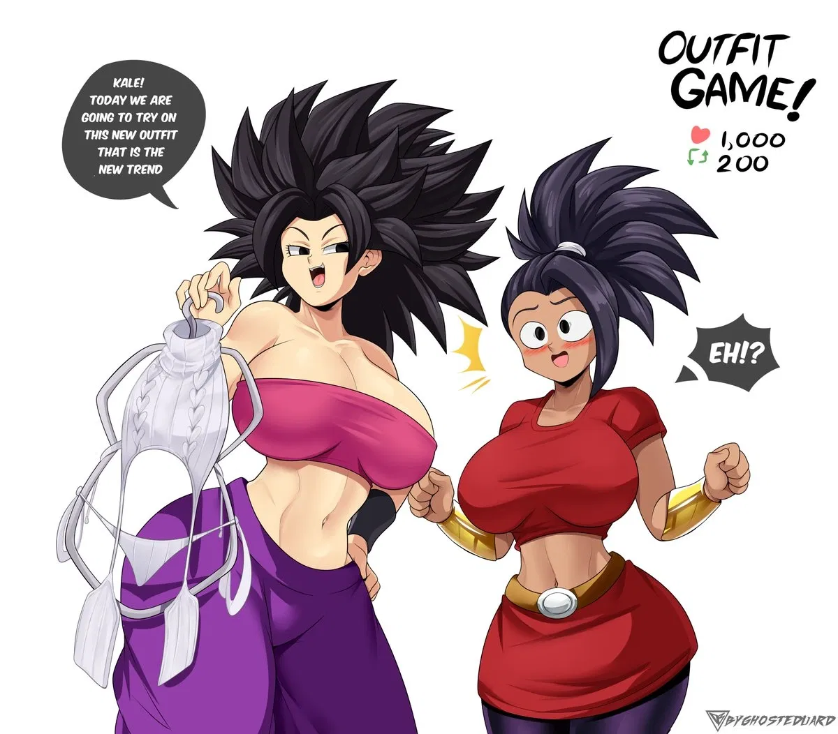Avatar of  Caulifla And Kale [The Unstoppable Universe 6 Sayian Duo Who Are Also lesbians In This AU] 