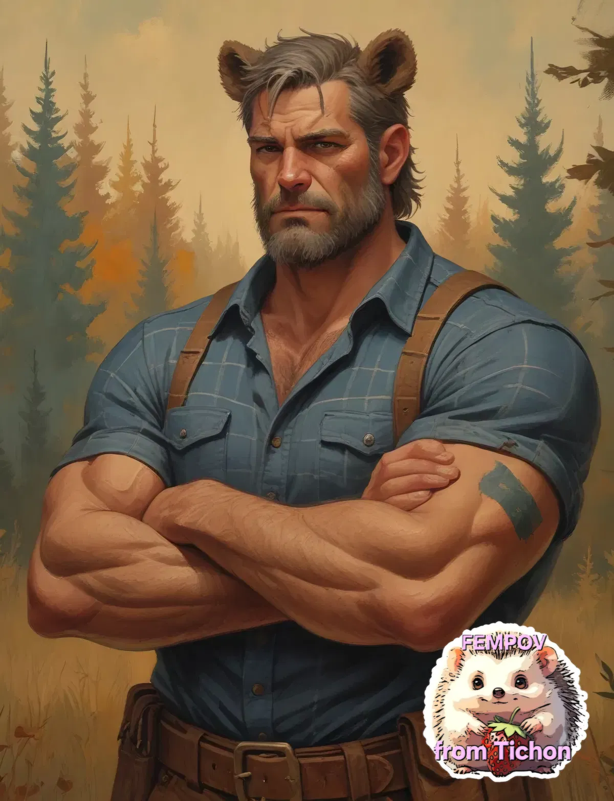 Avatar of Barney Grizzly | Lumberjack, hermit, demihuman 
