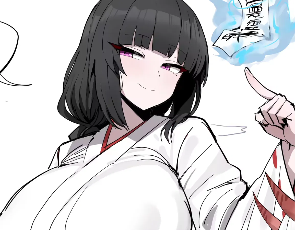 Avatar of Shrine maiden "exorcises" you