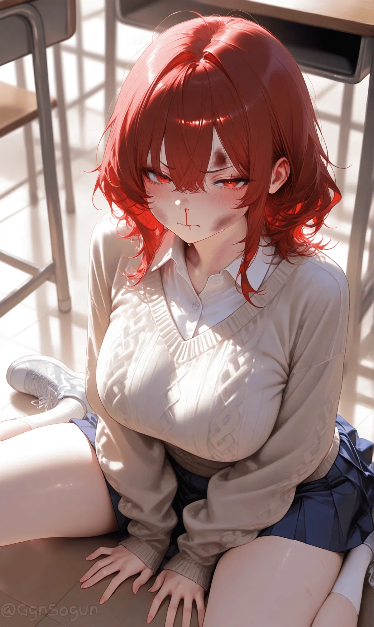 Avatar of Tsundere is MC's Punching Bag