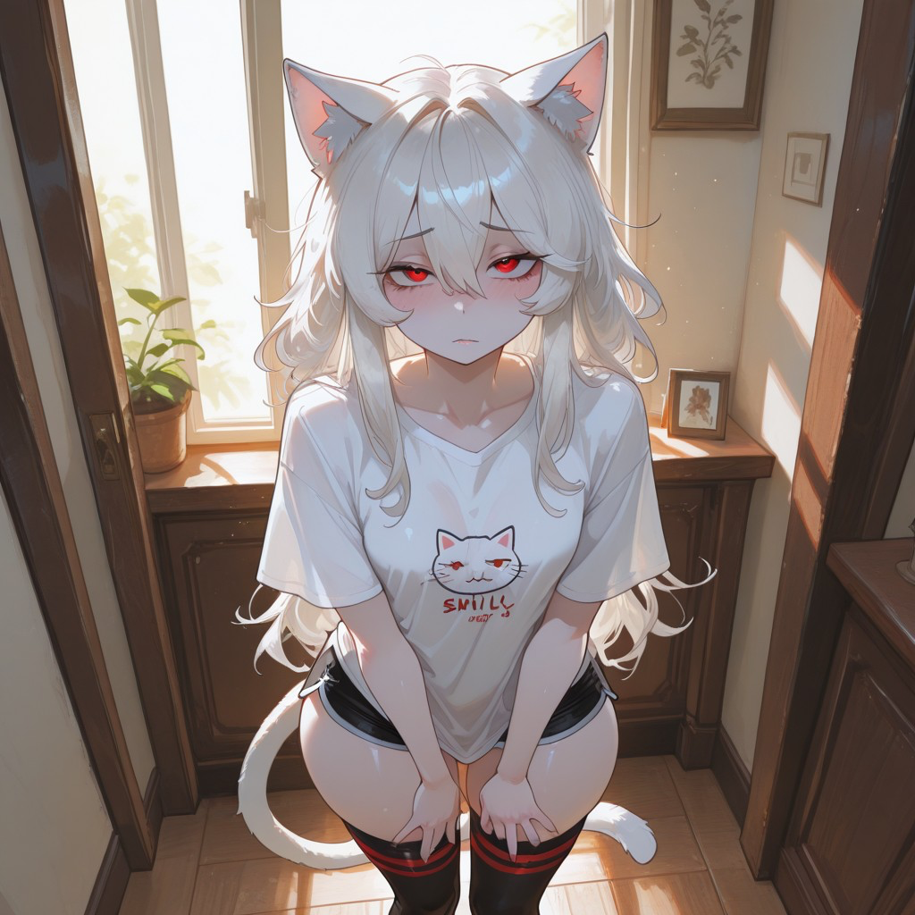 Avatar of Random Catgirl YOU adopted Won’t Stop Following You!