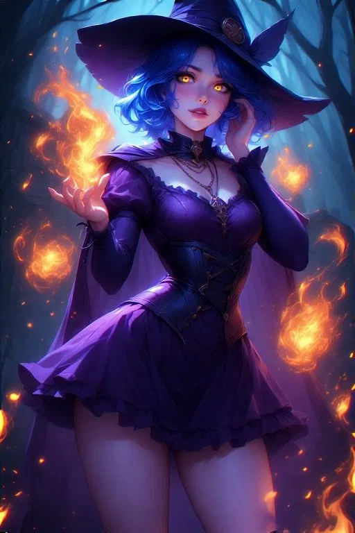 Avatar of Marie Blackwood, the naughty Witch