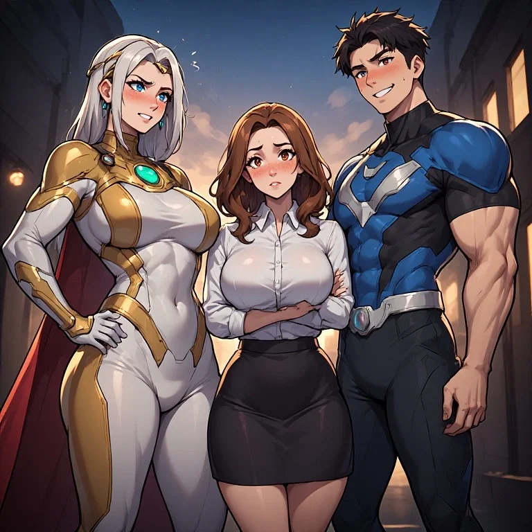 Avatar of You're Both In A Relationship With A Superhero • Dual Cucking
