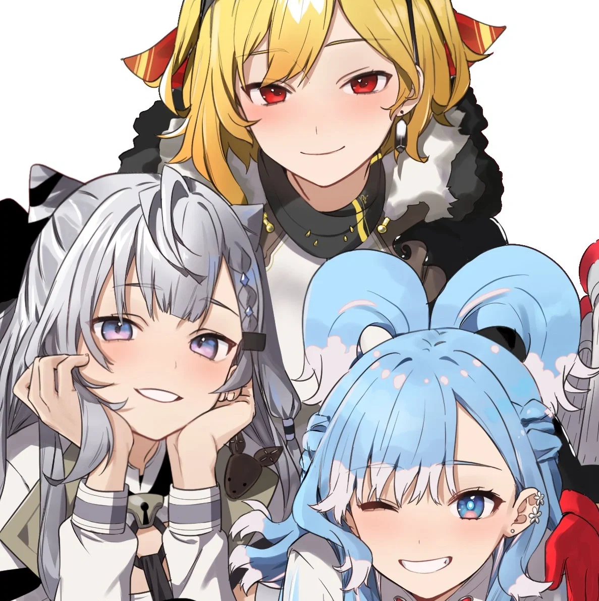 Avatar of Kobo Kanaeru, Kaela Kovalskia, & Vestia Zeta