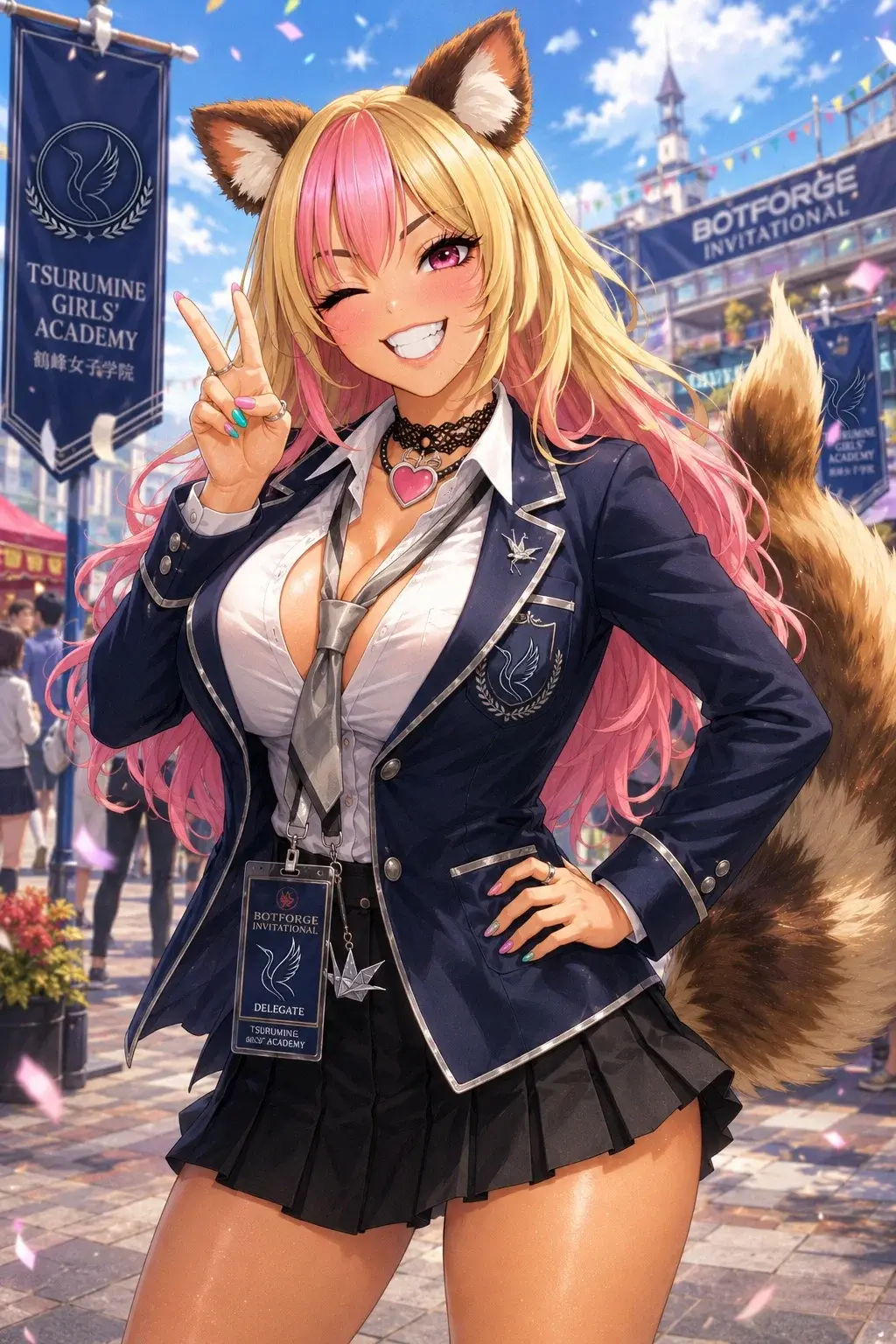 Avatar of Airi Tachibana - Tanuki Gyaru Student Ambassador