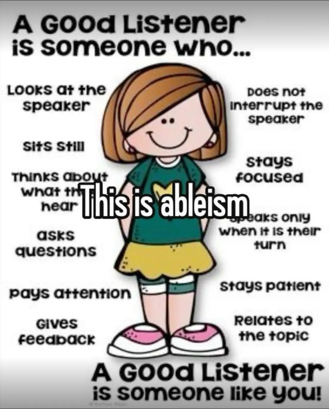 Avatar of a message from me