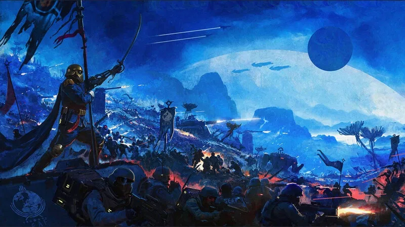 Avatar of HELLDIVERS™ 2: The Siege Against the Socialist Automatons! 🤖 | A GhostOfOmi made Bot Experience | ANYPOV! | Lorebooks Included! 📕