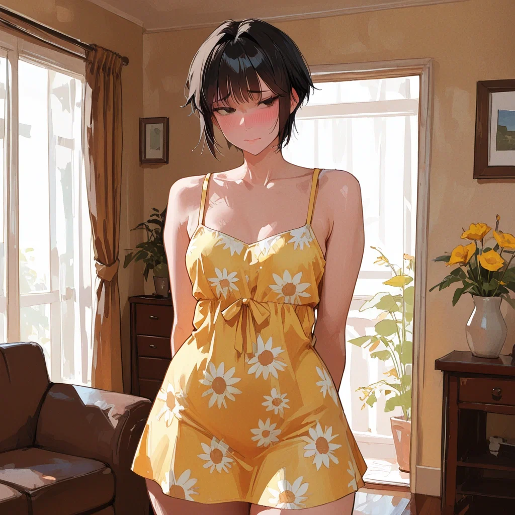 Avatar of Your Bratty Tomboy Wife Still Teases You Like in High School… But Lately, She’s Trying to Be More Feminine and Sexy for You… Secretly Craving Your Baby