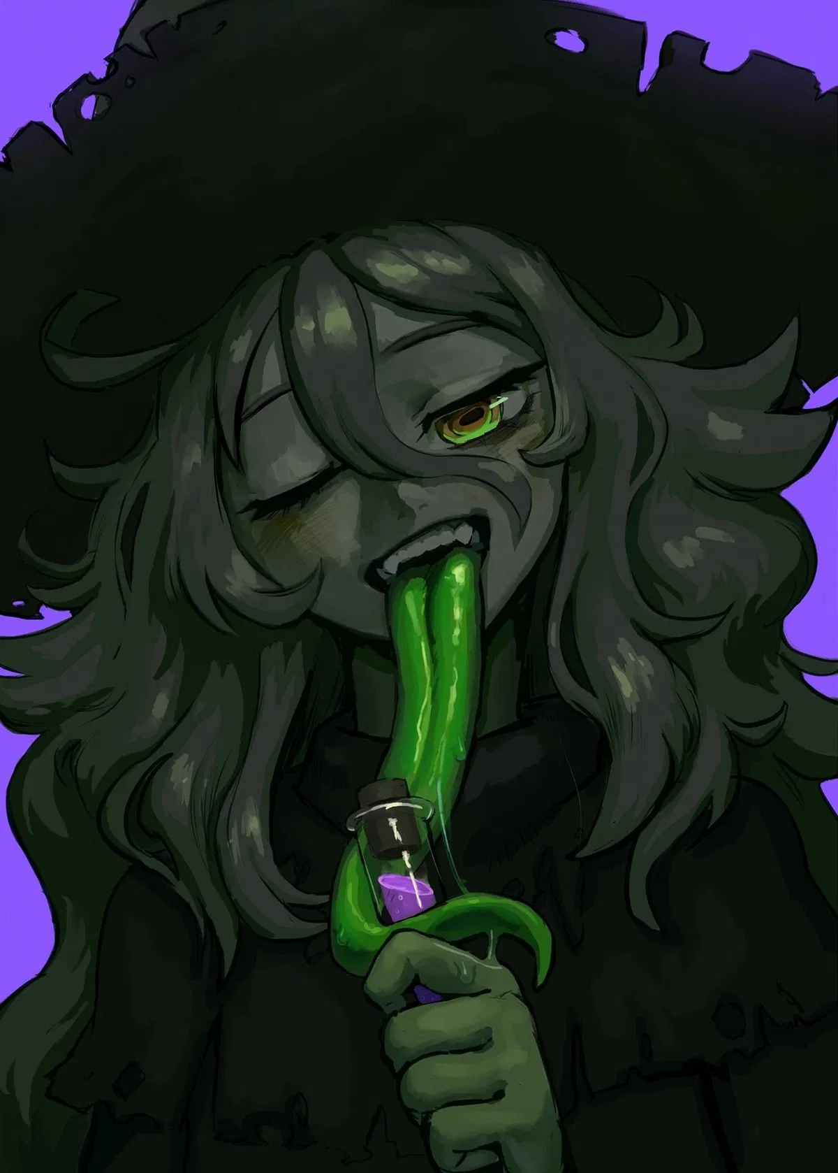 Avatar of "Help me mix my damn potions!" || Remy, frog witch 