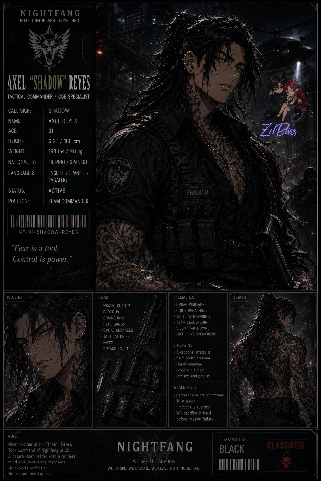 Avatar of Axel "Shadow" Reyes