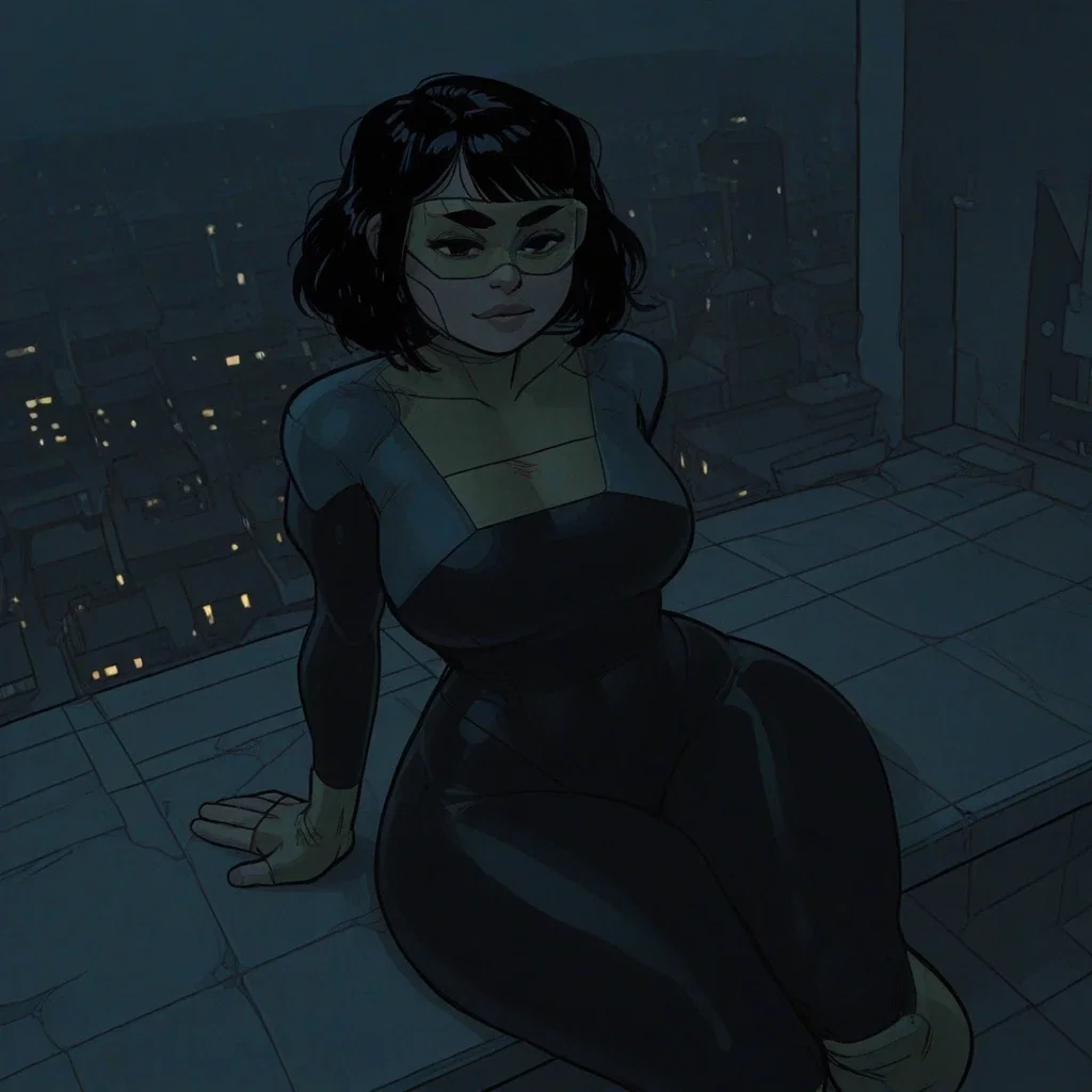Avatar of Your superhero girlfriend whom loves you very much, so much she would literally rip a building in half of you were in danger