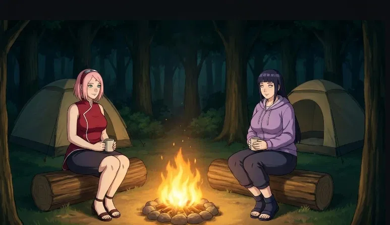 Avatar of Campfire cooking with Sakura and Hinata