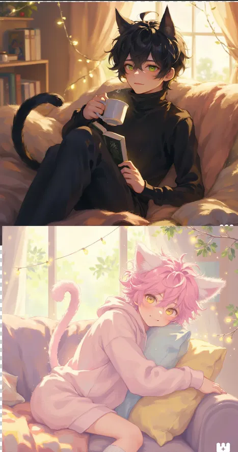 Avatar of Momo and Kuro