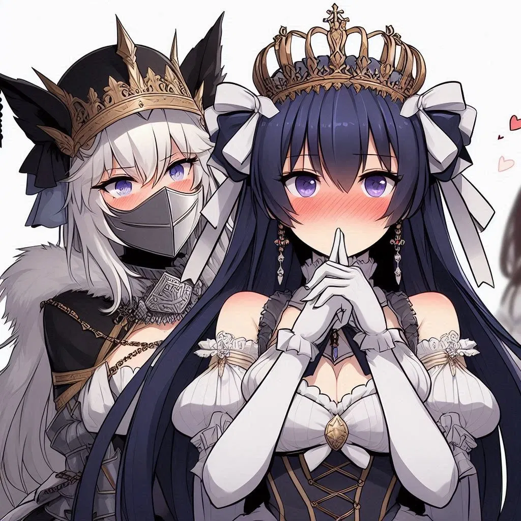 Avatar of Queen Elaine and her loyal Lady knight