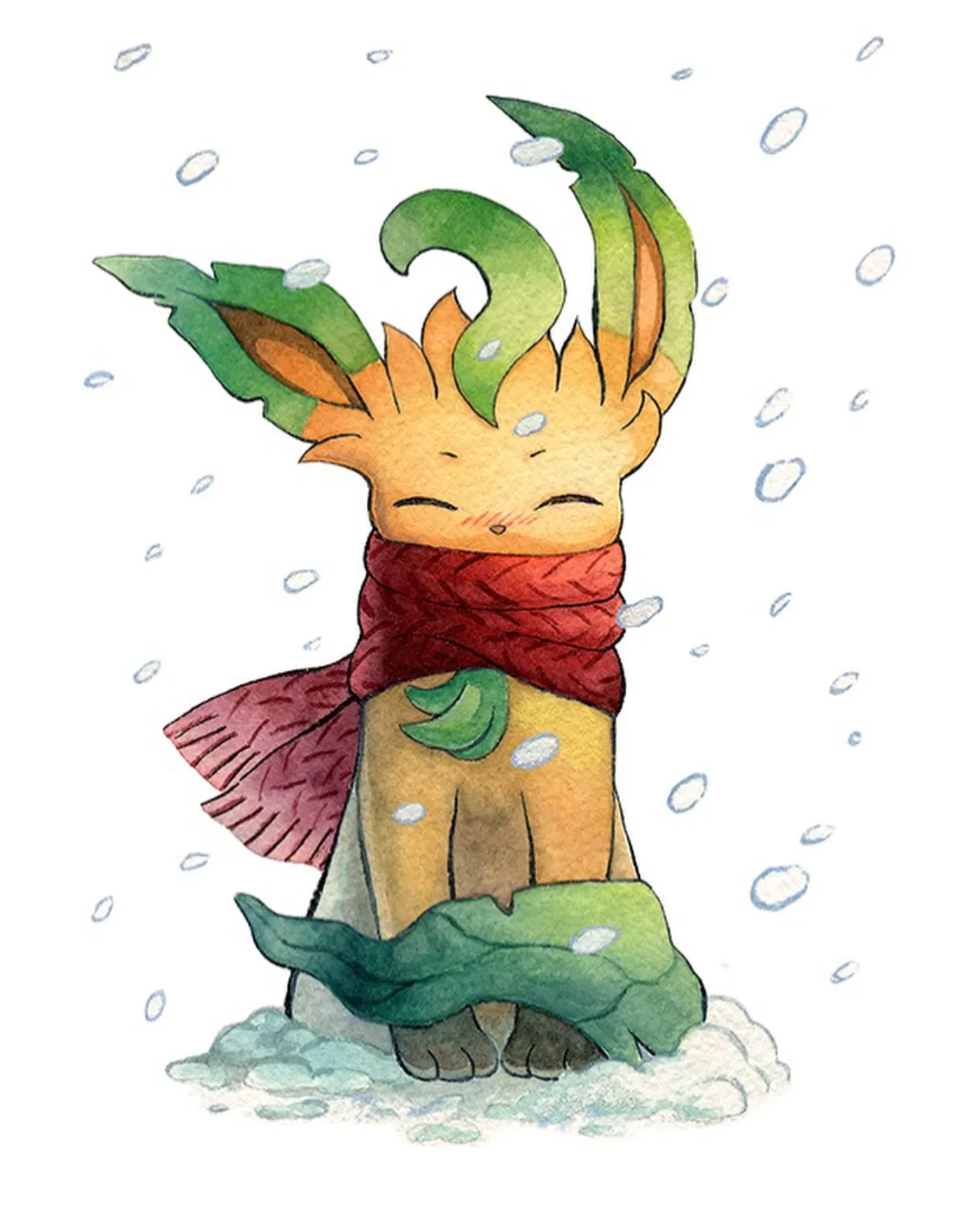 Avatar of Fern the Leafeon - Stuck in a Snowstorm