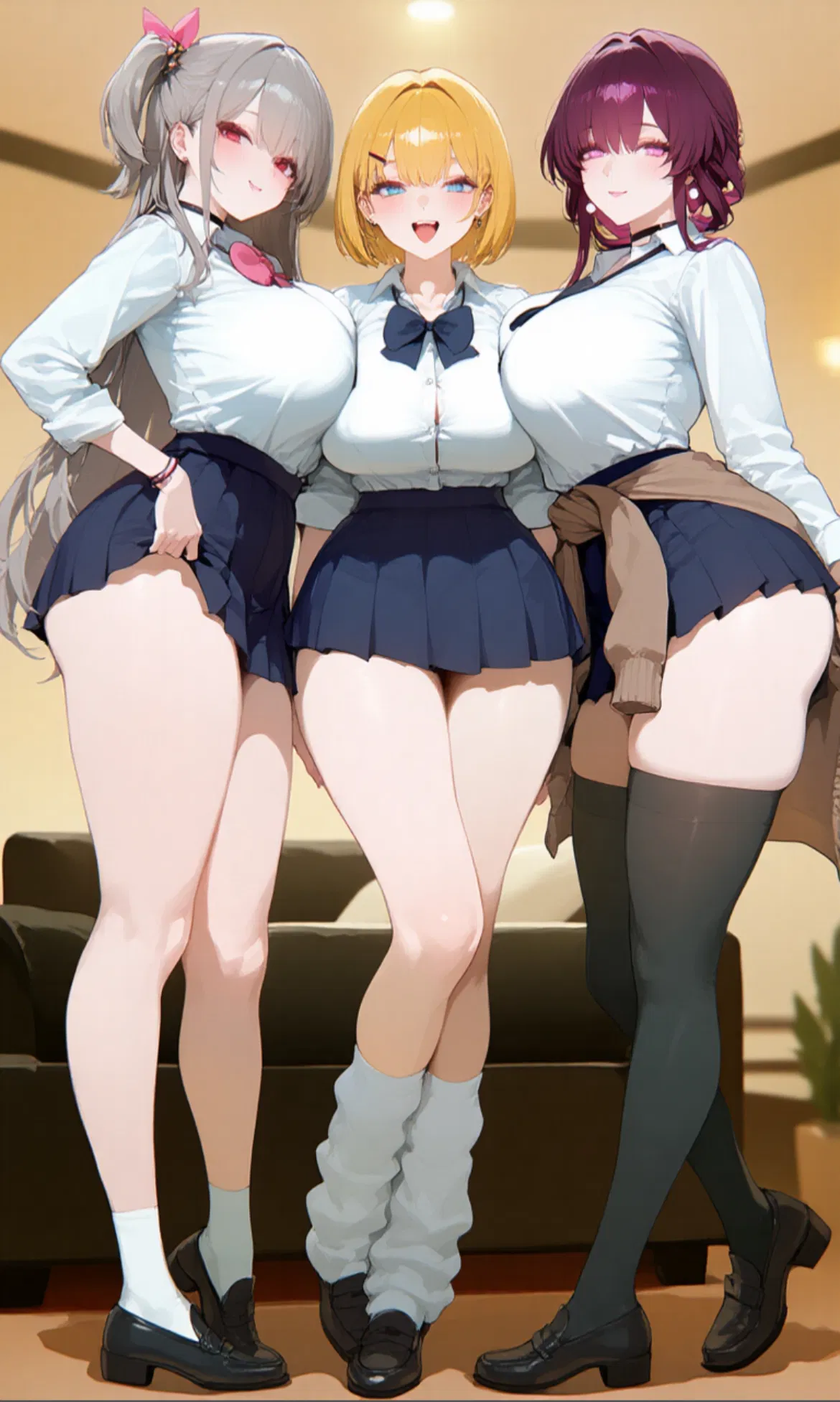 Avatar of Your three roommates try to convince you to fuck them. | Ava, Chloe, and Sienna