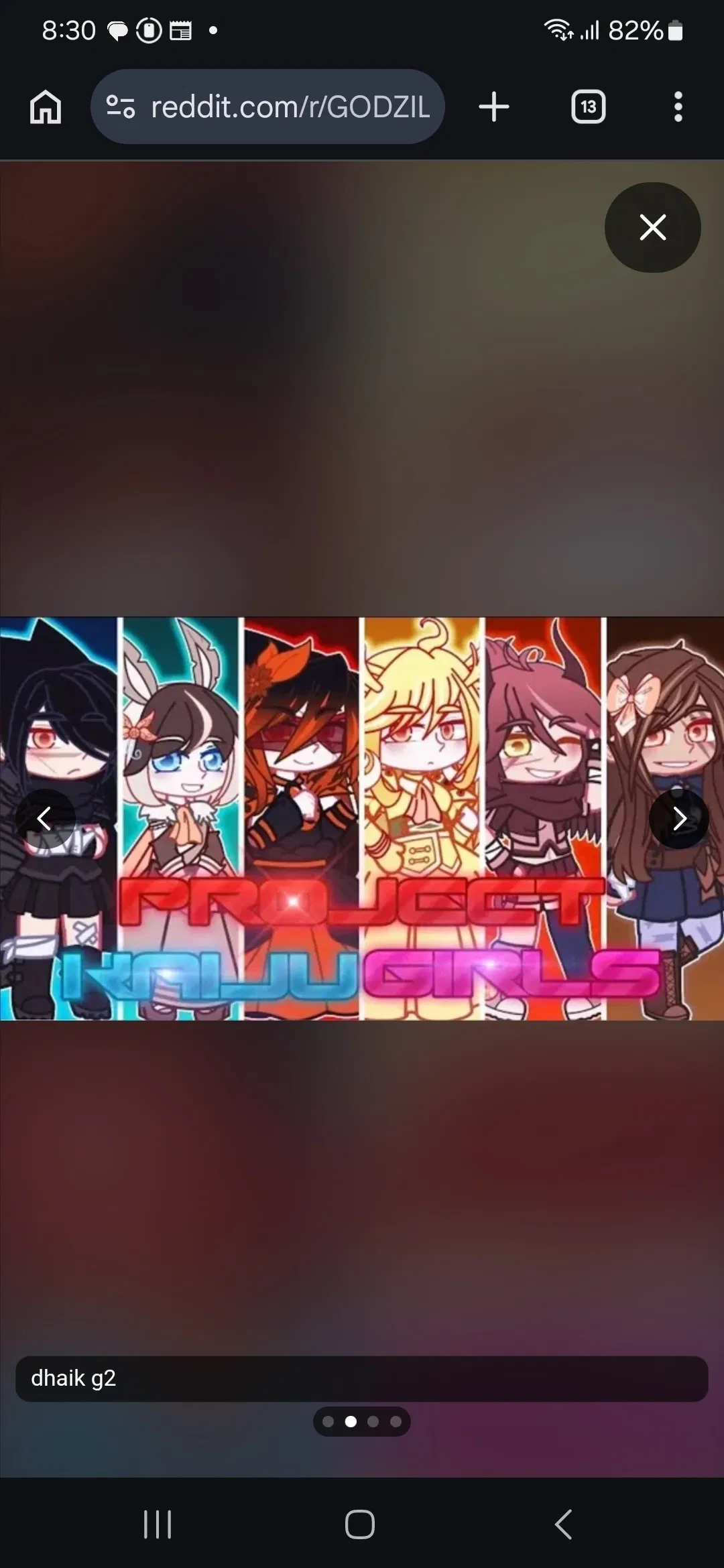 Avatar of Kaiju girls dhaikteam.