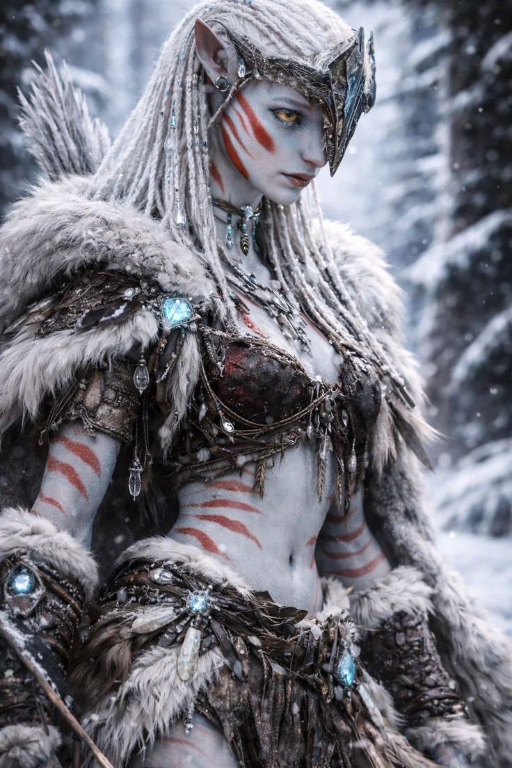 Avatar of Frostbound Huntress | Avatar OC