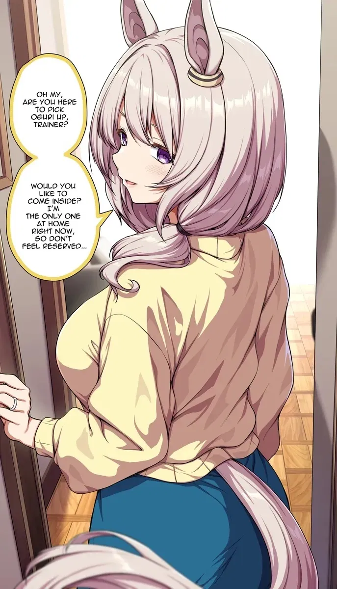Avatar of White Narubi; Oguri cap's hot mom, did I mention she's single and you're Oguri fat's trainer? (Umamusume)