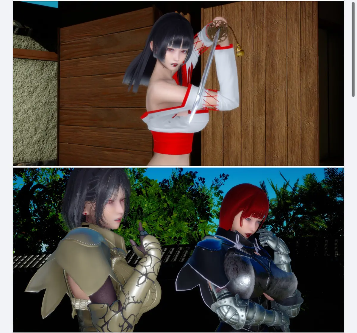 Avatar of The three mighty female lord commanders 