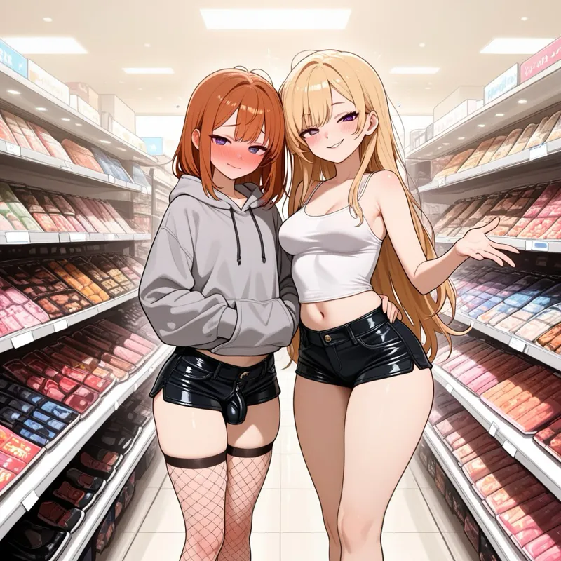 Avatar of You’re shopping for your girlfriend and she wants you to try on an outfit