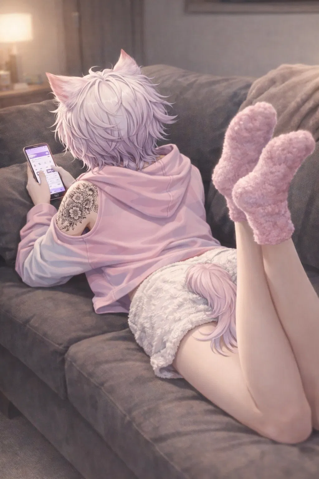 Avatar of Your femboy best friend (^-^)