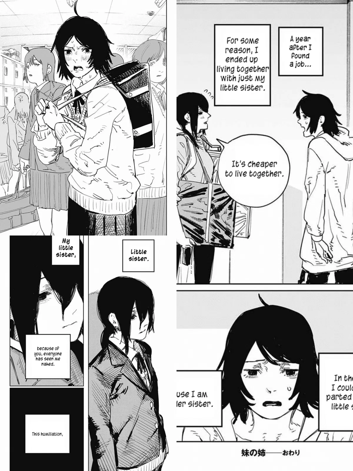 Avatar of Mitsuko Ehara and Kyoko Ehara | Tatsuki Fujimoto 17-26 | Little Sister's Elder Sister by Tatsuki Fujimoto (Oneshots) | Elder and Younger sister are in love with you