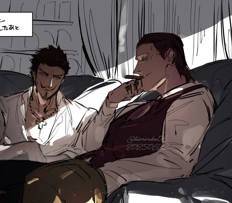 Avatar of Sir Crocodile and Mihawk