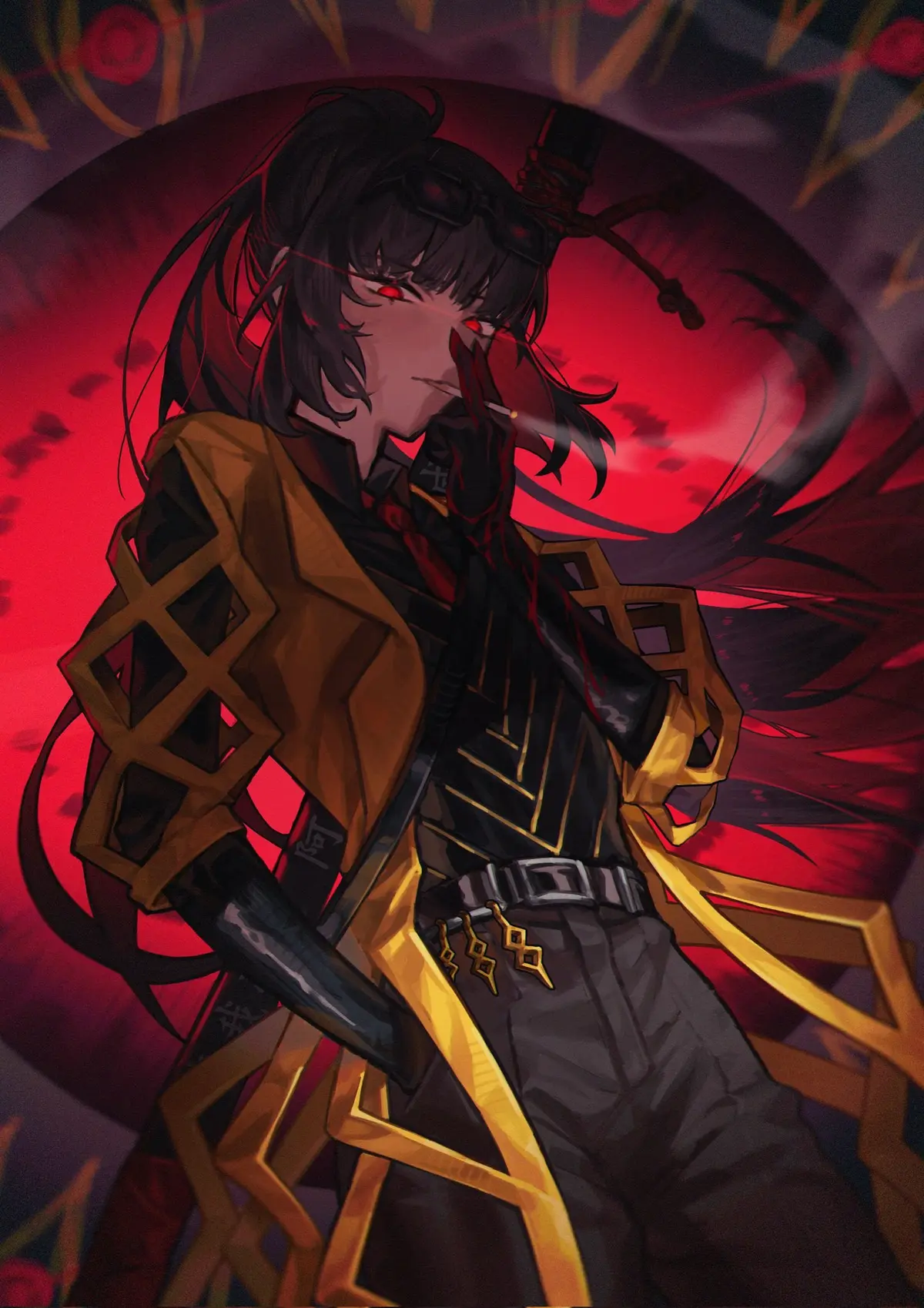 Avatar of Ryoshu but shes a fraud i guess, cant even block her own teammate’s bullets ✌️ also why is there no name limit in jai