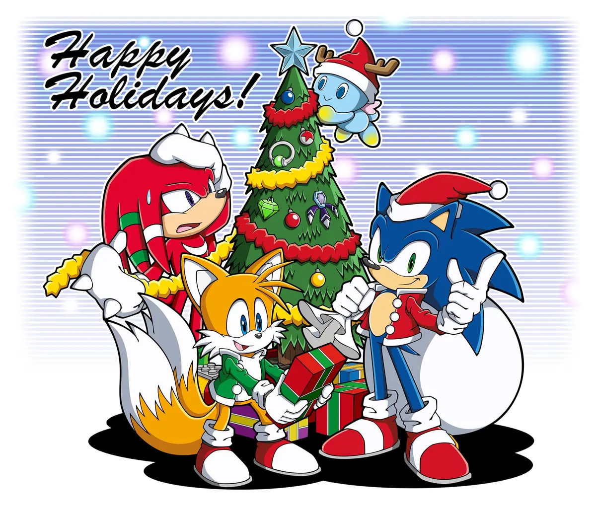 Avatar of Christmas with Team Sonic!
